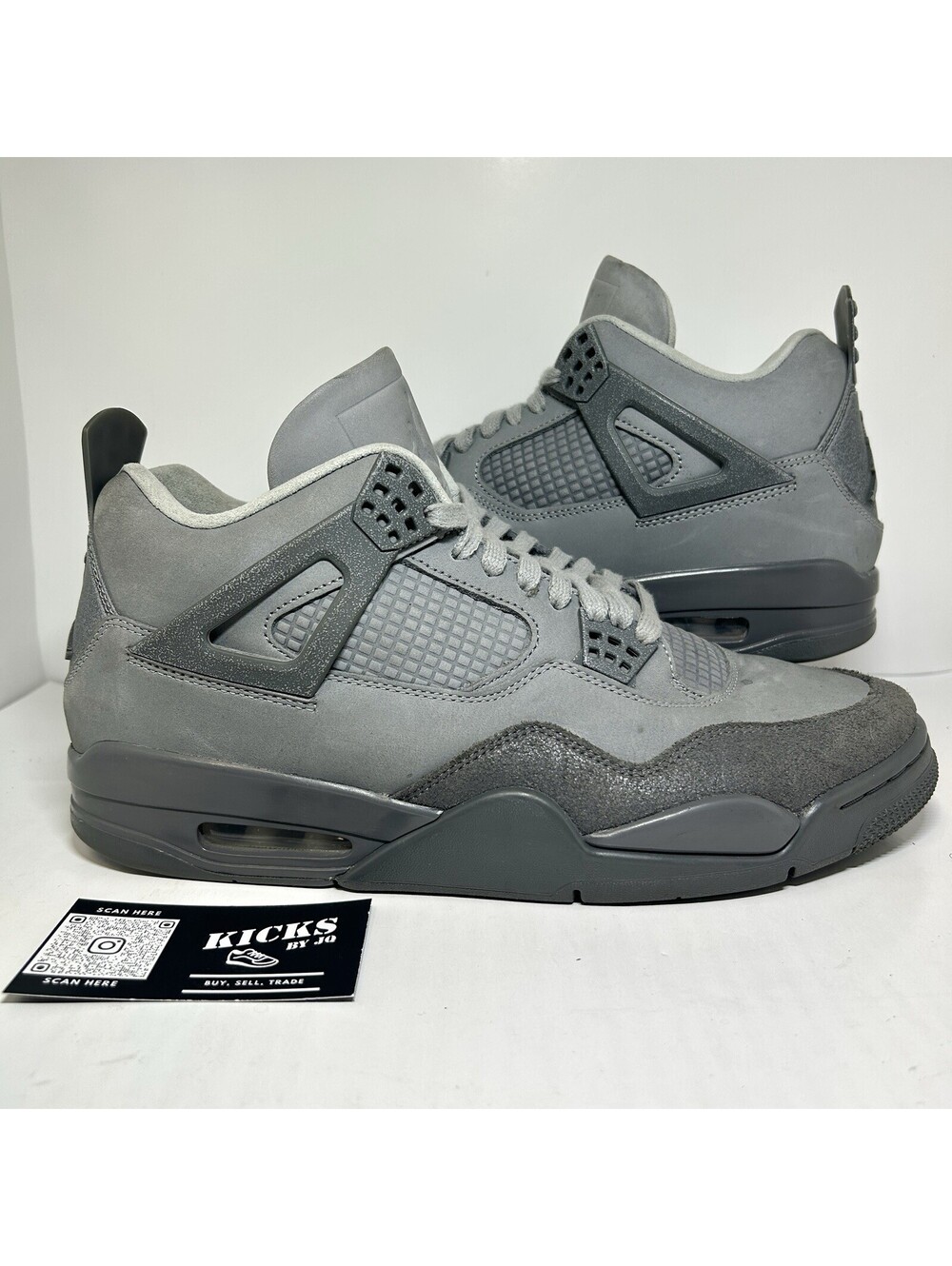 Air Jordan 4 Retro SE Paris Olympics Wet Cement - Size 11 - (FQ7928-001)